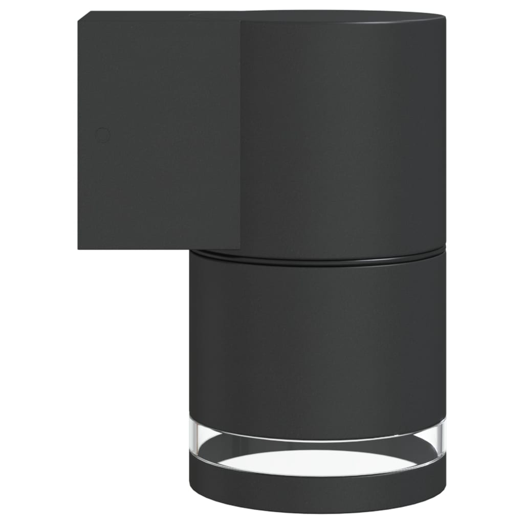 Buitenwandlampen 2 st gegoten aluminium zwart Buitenverlichting | Creëer jouw Trendy Thuis | Gratis bezorgd & Retour | Trendy.nl