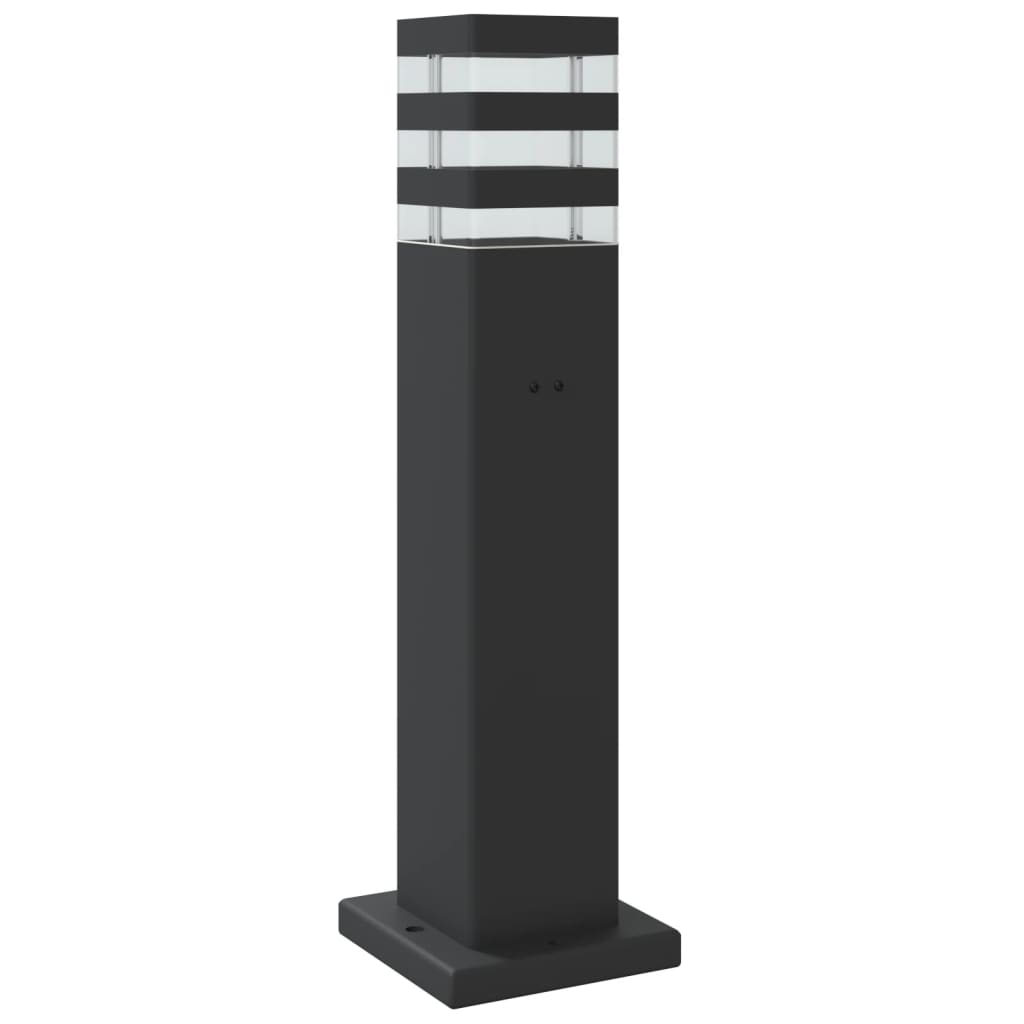 Buitenvloerlampen 3 st 50 cm aluminium zwart Buitenverlichting | Creëer jouw Trendy Thuis | Gratis bezorgd & Retour | Trendy.nl