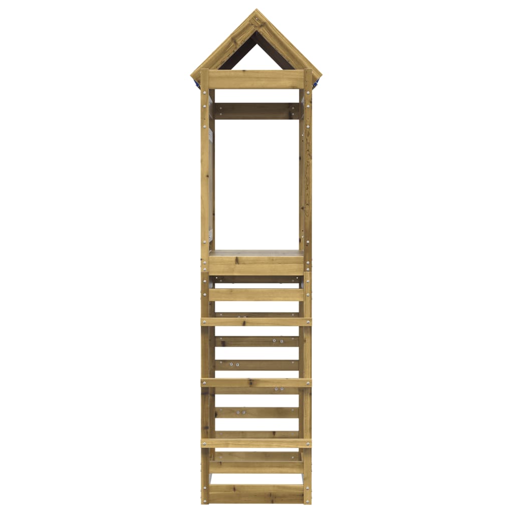 Speeltoren met rotswand 85x52,5x239 cm geïmpregneerd hout Speelhuizen | Creëer jouw Trendy Thuis | Gratis bezorgd & Retour | Trendy.nl