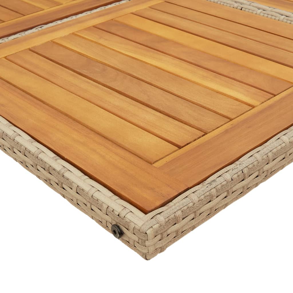 11-delige Tuinset met kussens poly rattan beige Tuinsets | Creëer jouw Trendy Thuis | Gratis bezorgd & Retour | Trendy.nl