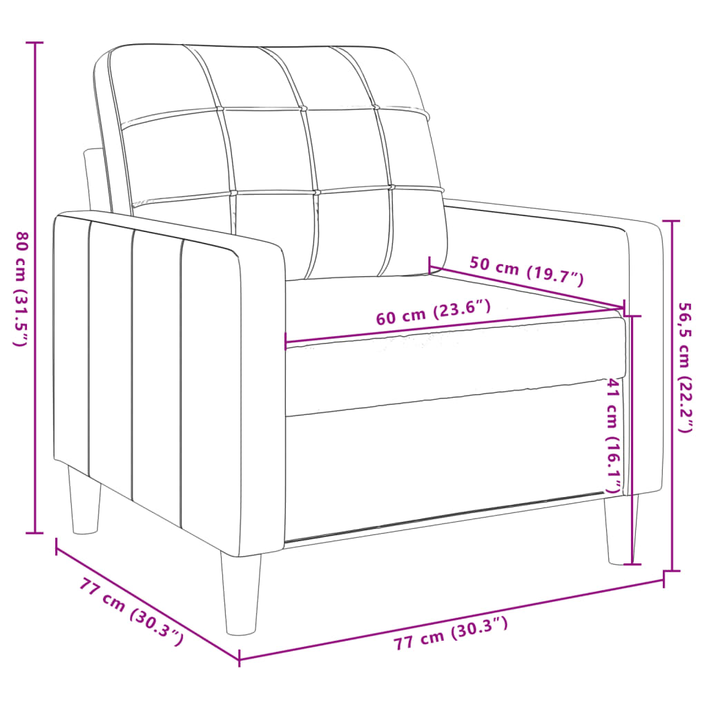 3-delige Loungeset met kussens en bolsters fluweel zwart