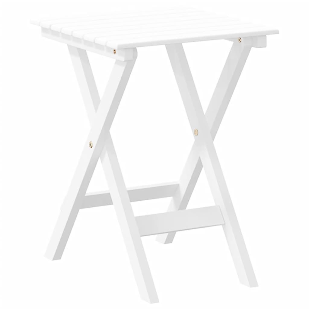 Schommelstoel met inklapbare tafel massief populierenhout wit Schommelstoelen | Creëer jouw Trendy Thuis | Gratis bezorgd & Retour | Trendy.nl