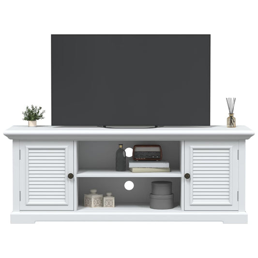 Tv-meubel 110x30x41 cm bewerkt hout wit Tv-meubels | Creëer jouw Trendy Thuis | Gratis bezorgd & Retour | Trendy.nl