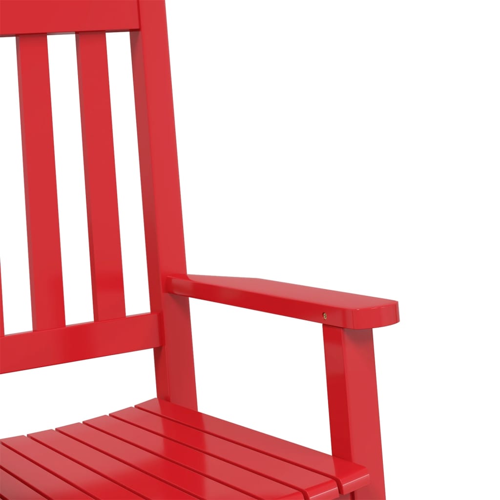 Schommelstoelen 2 st voor kinderen massief populierenhout rood Schommelstoelen | Creëer jouw Trendy Thuis | Gratis bezorgd & Retour | Trendy.nl