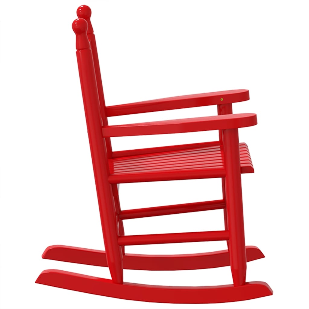 Schommelstoelen 2 st voor kinderen massief populierenhout rood Schommelstoelen | Creëer jouw Trendy Thuis | Gratis bezorgd & Retour | Trendy.nl