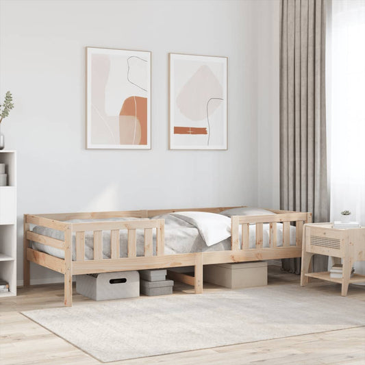 Bedframe zonder matras massief grenenhout 90x190 cm