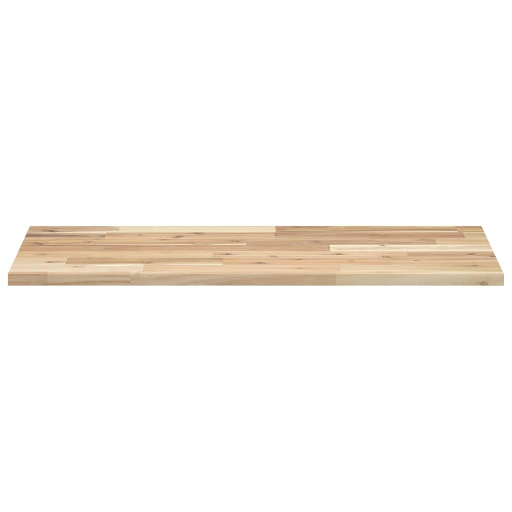 Tafelblad rechthoekig 100x40x2 cm massief acaciahout