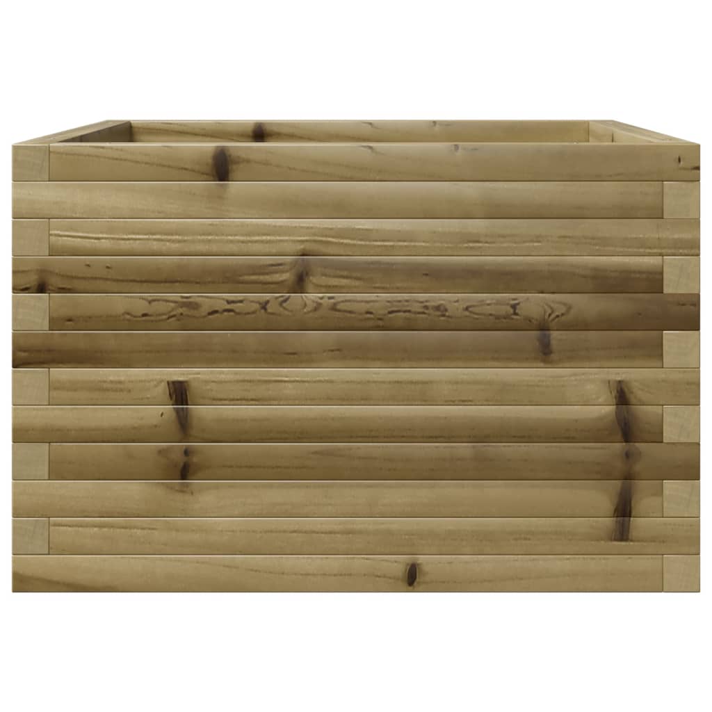 Plantenbak 70x70x46 cm geïmpregneerd grenenhout Bloempotten & plantenbakken | Creëer jouw Trendy Thuis | Gratis bezorgd & Retour | Trendy.nl