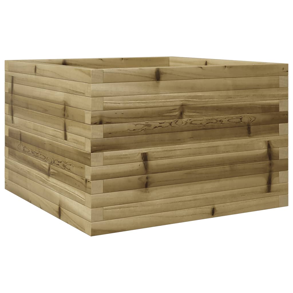 Plantenbak 70x70x46 cm geïmpregneerd grenenhout Bloempotten & plantenbakken | Creëer jouw Trendy Thuis | Gratis bezorgd & Retour | Trendy.nl