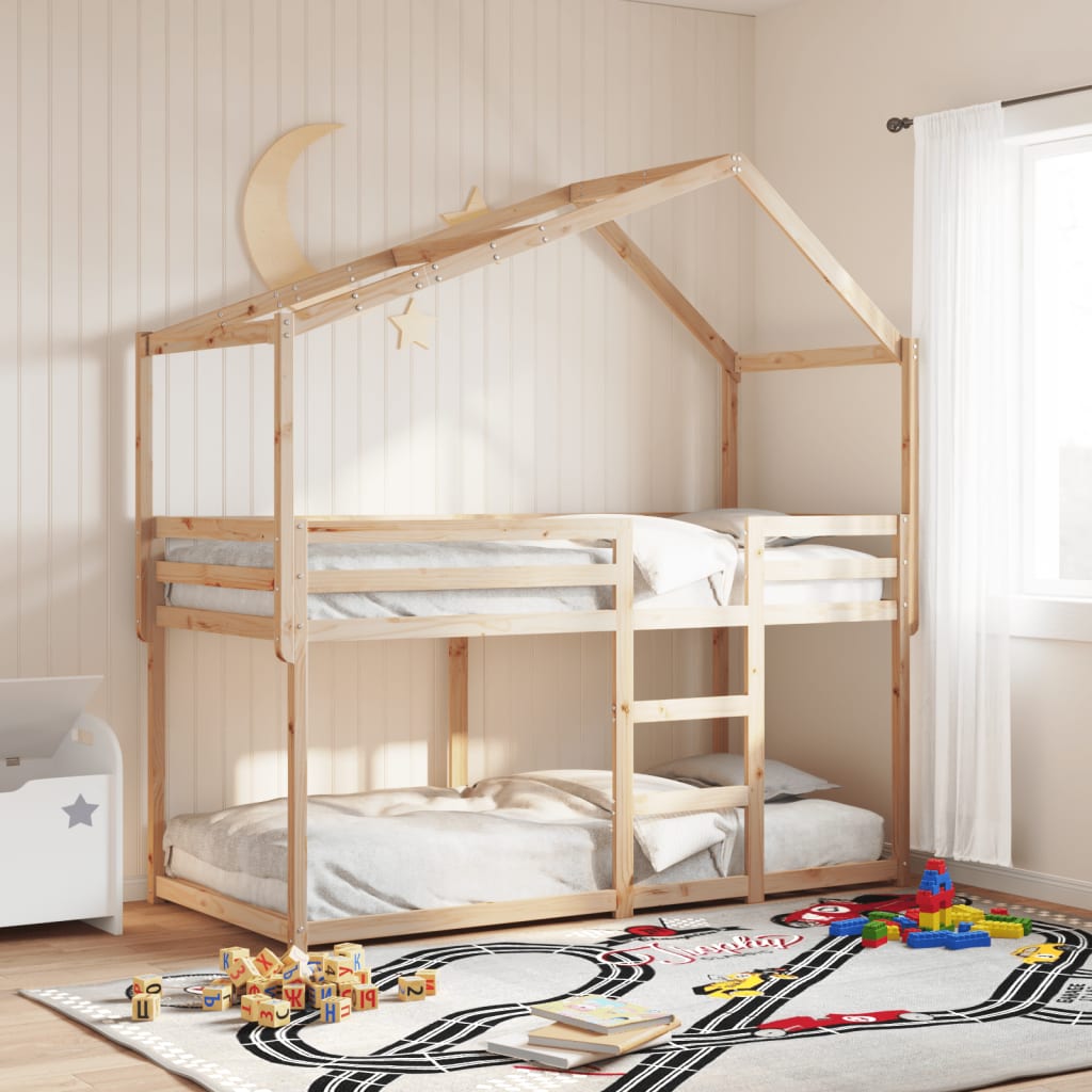 Kinderbedhuis massief grenenhout 90x200 cm Bedden & bedframes | Creëer jouw Trendy Thuis | Gratis bezorgd & Retour | Trendy.nl