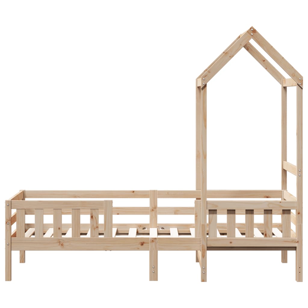 Bedframe met huisje massief grenenhout 90x190 cm