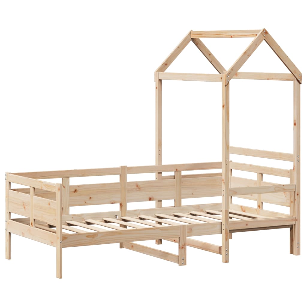 Slaapbank met huisje 90x190 cm massief grenenhout Bedden & bedframes | Creëer jouw Trendy Thuis | Gratis bezorgd & Retour | Trendy.nl