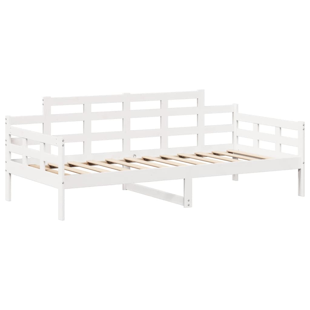 Slaapbank met huisje 90x200 cm massief grenenhout wit Bedden & bedframes | Creëer jouw Trendy Thuis | Gratis bezorgd & Retour | Trendy.nl