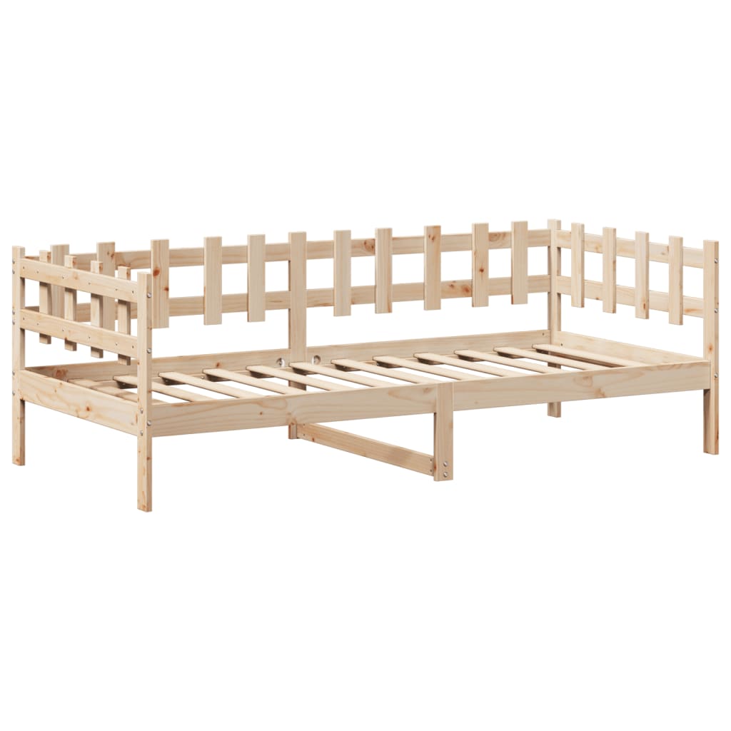 Kinderbed met huisje en bankje massief grenenhout 90x200 cm Bedden & bedframes | Creëer jouw Trendy Thuis | Gratis bezorgd & Retour | Trendy.nl