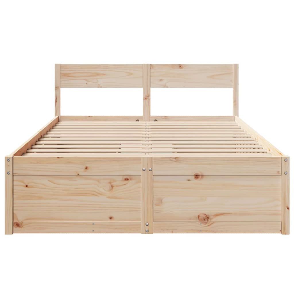 Bedframe met lades massief grenenhout 120x200 cm Bedden & bedframes | Creëer jouw Trendy Thuis | Gratis bezorgd & Retour | Trendy.nl