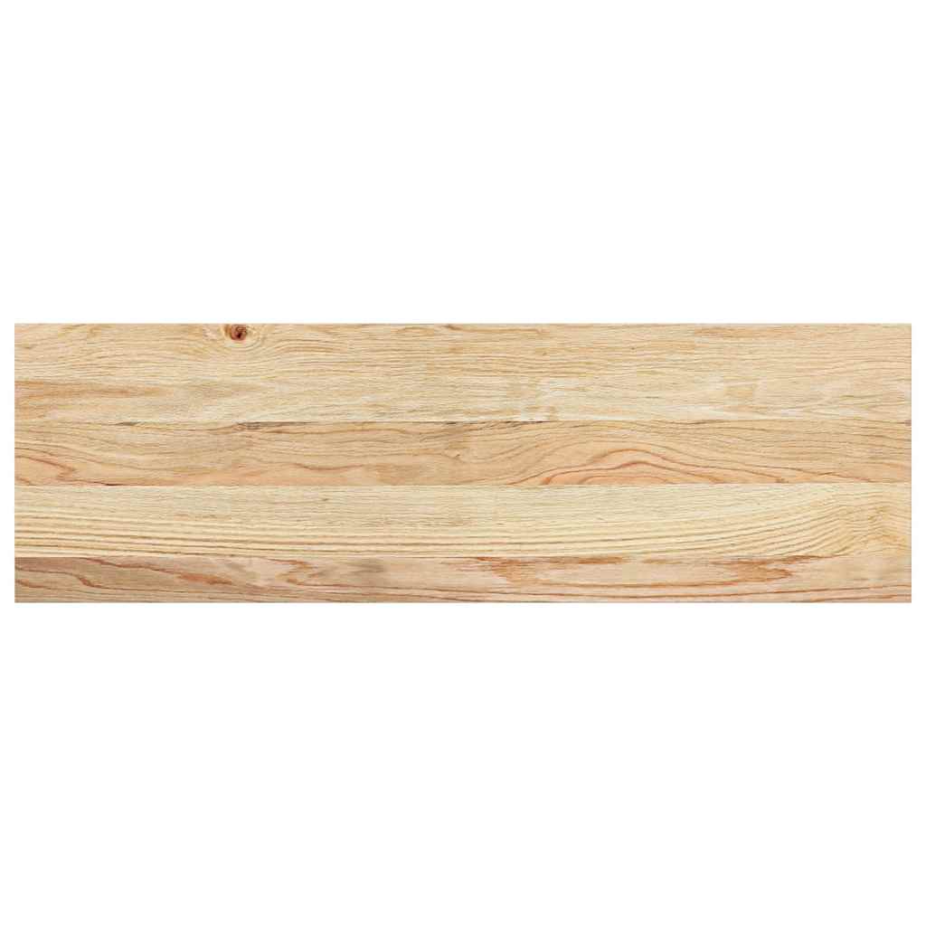 Traptreden 12 st 80x30x2 cm onbehandeld massief eikenhout