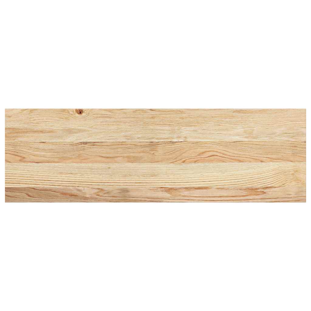 Traptreden 12 st 80x30x2 cm onbehandeld massief eikenhout