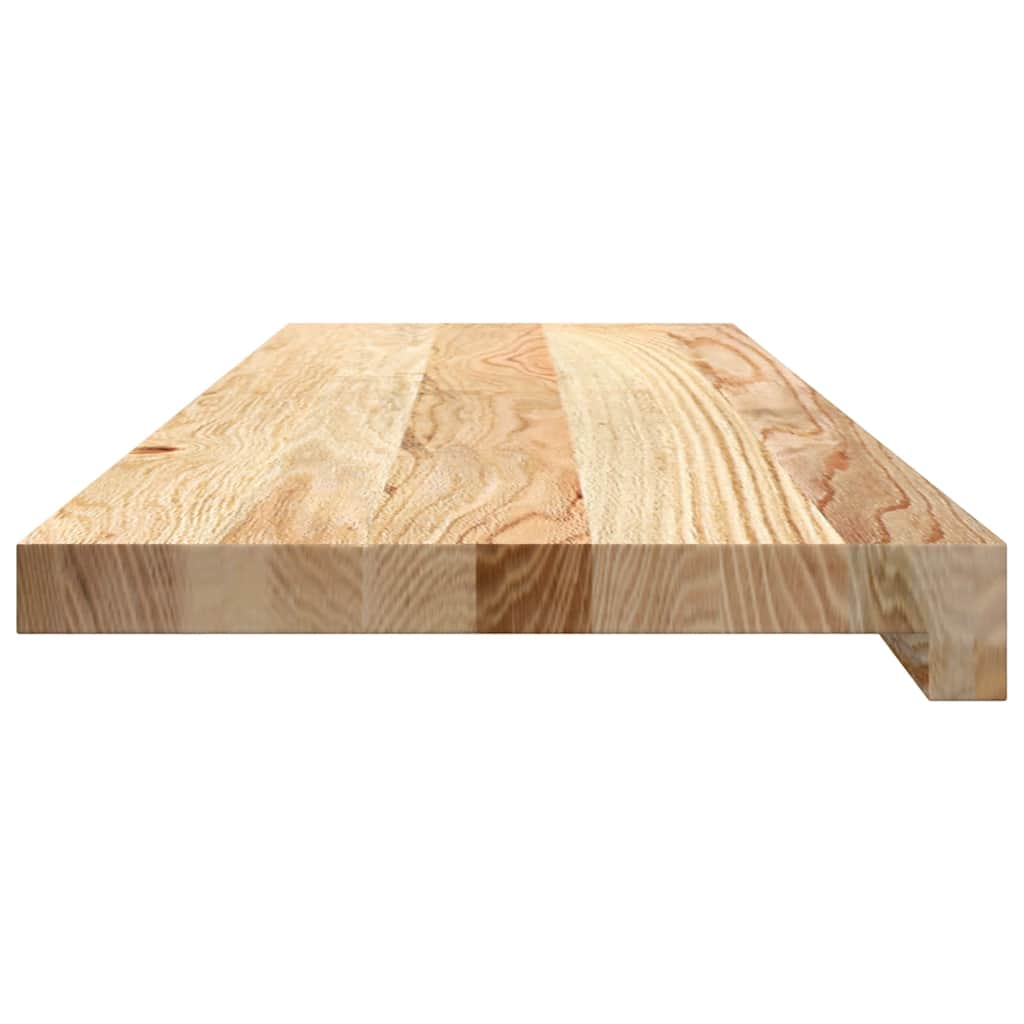 Traptreden 12 st 80x30x2 cm onbehandeld massief eikenhout