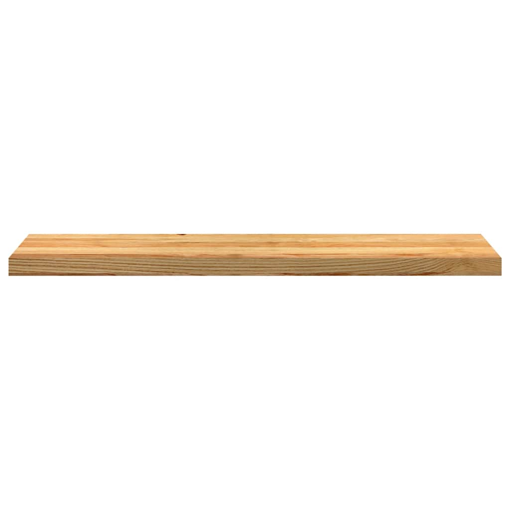 Traptreden 12 st 110x25x2 cm massief eikenhout lichtbruin