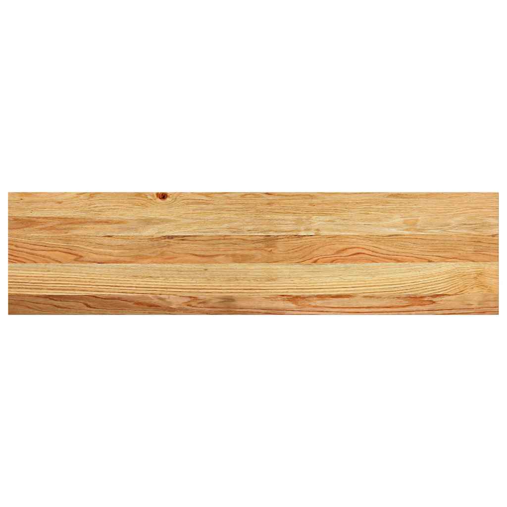 Traptreden 20 st 100x30x2 cm massief eikenhout lichtbruin