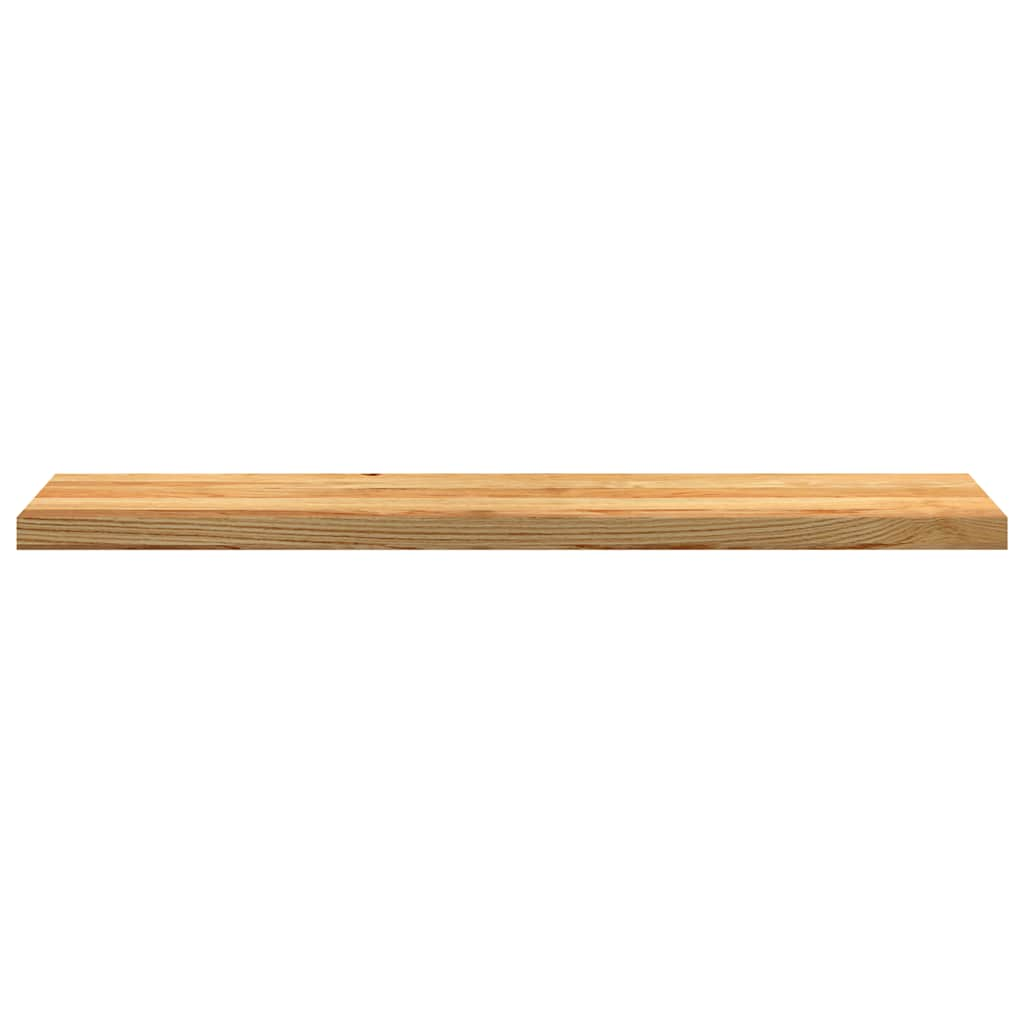 Traptreden 20 st 120x30x2 cm massief eikenhout lichtbruin