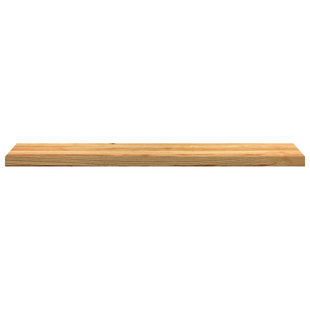 Traptreden 20 st 120x30x2 cm massief eikenhout lichtbruin