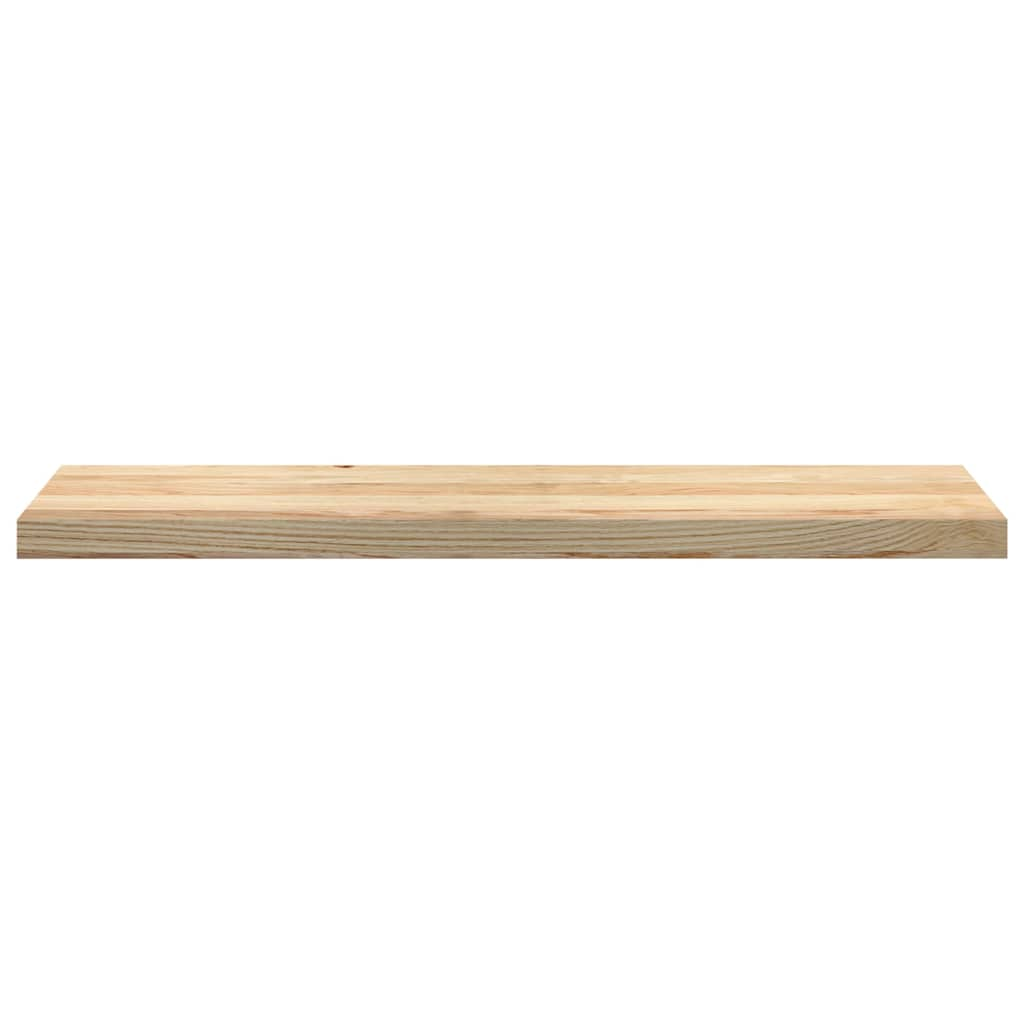 Traptreden 2 st 100x25x2 cm onbehandeld massief eikenhout