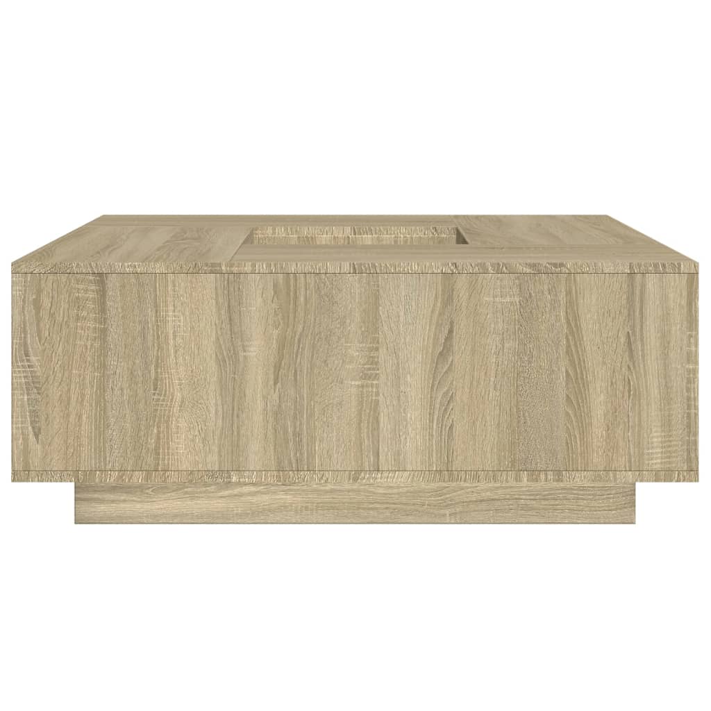 Salontafel 100x100x40 cm bewerkt hout sonoma eikenkleurig Salontafels | Creëer jouw Trendy Thuis | Gratis bezorgd & Retour | Trendy.nl