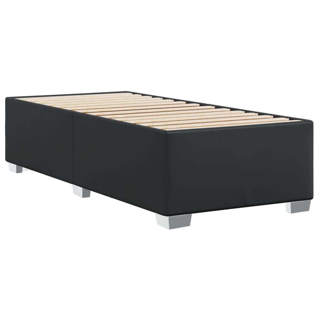 Bedframe kunstleer zwart 90x190 cm Bedden & bedframes | Creëer jouw Trendy Thuis | Gratis bezorgd & Retour | Trendy.nl