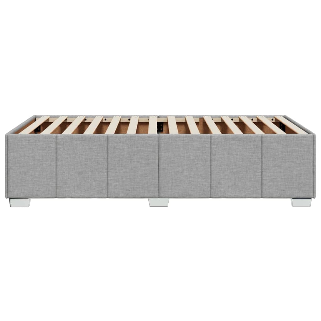 Bedframe stof lichtgrijs 90x190 cm Bedden & bedframes | Creëer jouw Trendy Thuis | Gratis bezorgd & Retour | Trendy.nl