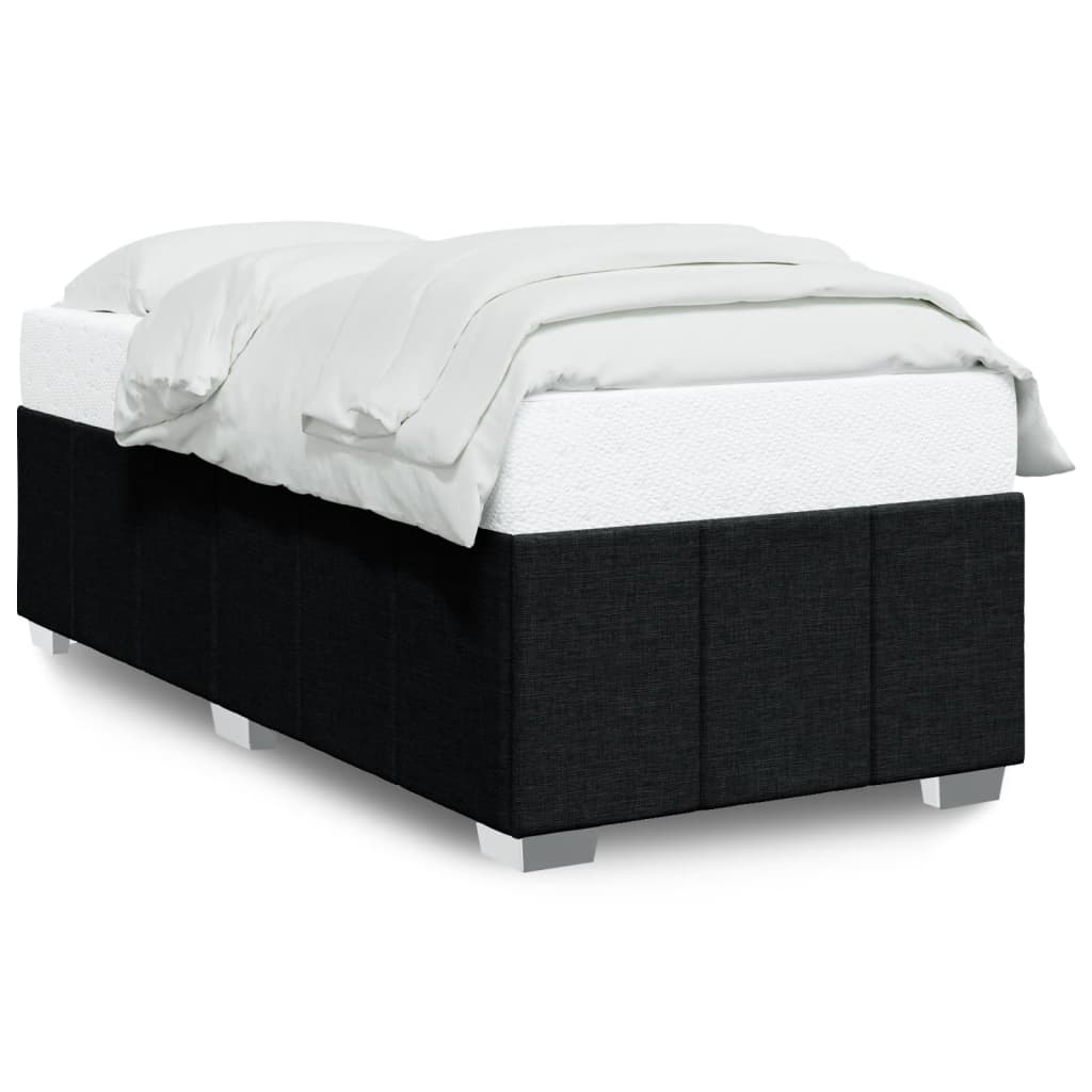 Bedframe stof zwart 90x190 cm Bedden & bedframes | Creëer jouw Trendy Thuis | Gratis bezorgd & Retour | Trendy.nl