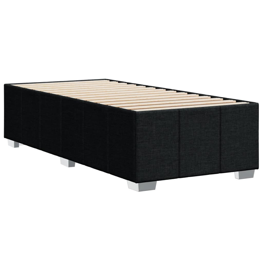 Bedframe stof zwart 90x190 cm Bedden & bedframes | Creëer jouw Trendy Thuis | Gratis bezorgd & Retour | Trendy.nl