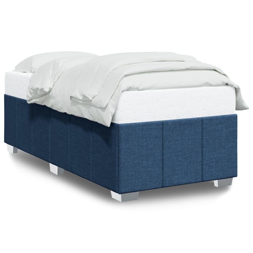 Bedframe stof blauw 90x190 cm Bedden & bedframes | Creëer jouw Trendy Thuis | Gratis bezorgd & Retour | Trendy.nl