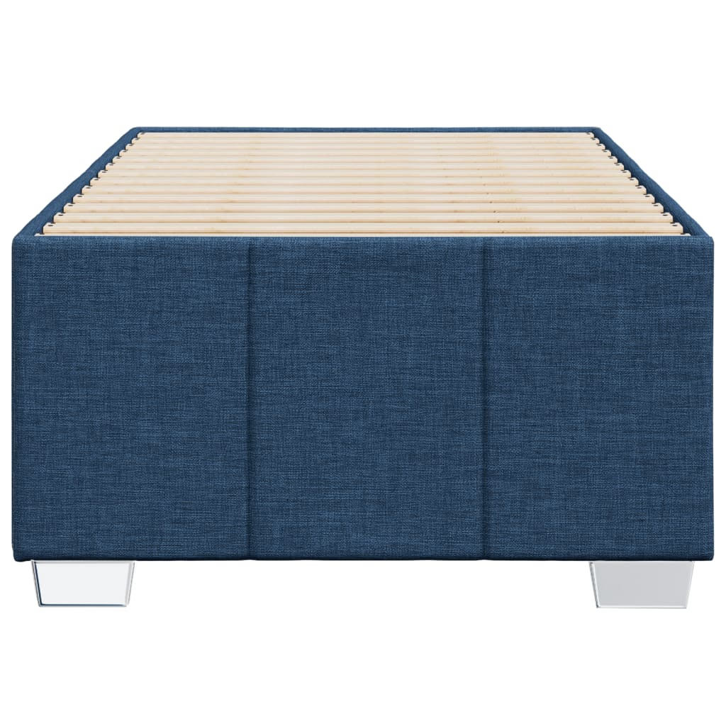 Bedframe stof blauw 90x190 cm Bedden & bedframes | Creëer jouw Trendy Thuis | Gratis bezorgd & Retour | Trendy.nl