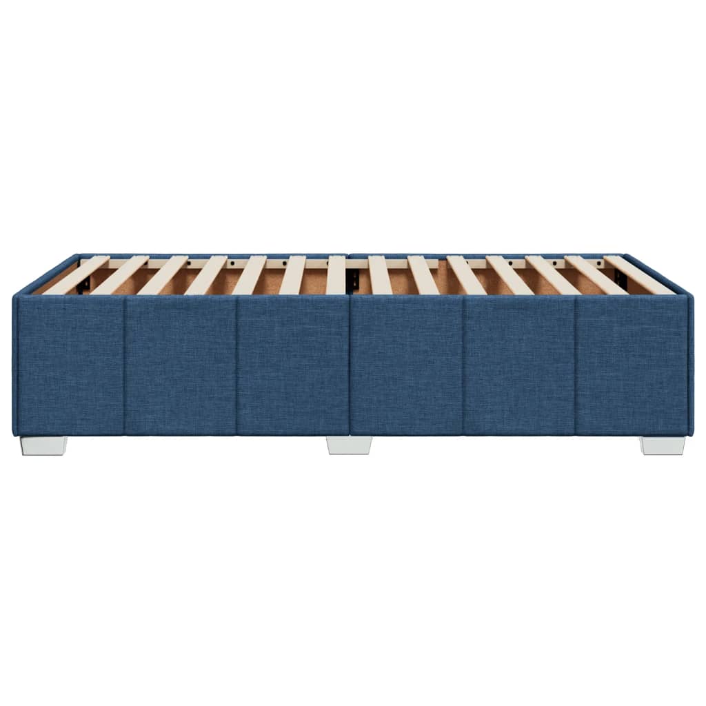 Bedframe stof blauw 90x190 cm Bedden & bedframes | Creëer jouw Trendy Thuis | Gratis bezorgd & Retour | Trendy.nl