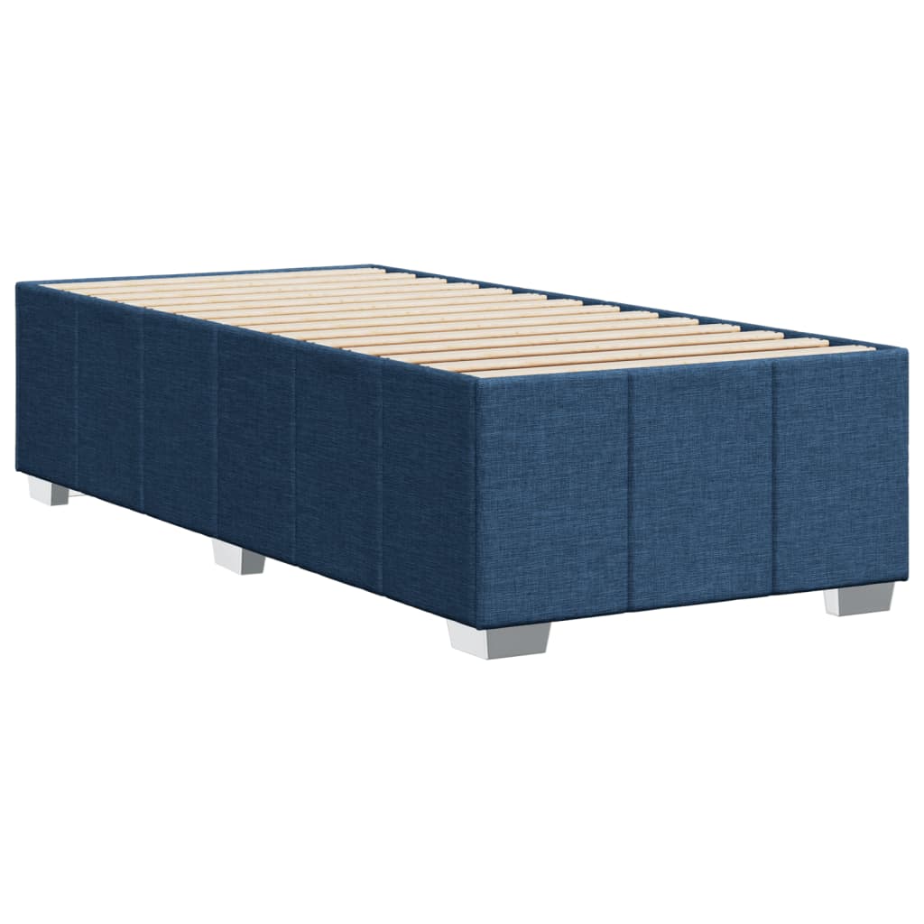 Bedframe stof blauw 90x190 cm Bedden & bedframes | Creëer jouw Trendy Thuis | Gratis bezorgd & Retour | Trendy.nl