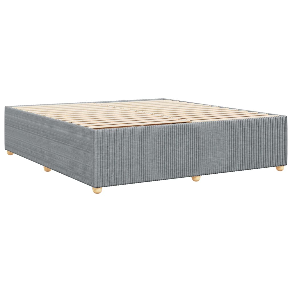 Bedframe zonder matras stof lichtgrijs 180x200 cm Bedden & bedframes | Creëer jouw Trendy Thuis | Gratis bezorgd & Retour | Trendy.nl