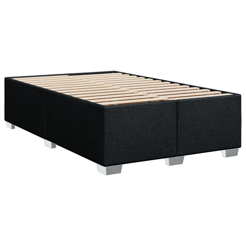 Boxspring met matras stof zwart 90x190 cm Bedden & bedframes | Creëer jouw Trendy Thuis | Gratis bezorgd & Retour | Trendy.nl