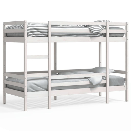 Stapelbed 90x190 cm massief grenenhout wit Bedden & bedframes | Creëer jouw Trendy Thuis | Gratis bezorgd & Retour | Trendy.nl