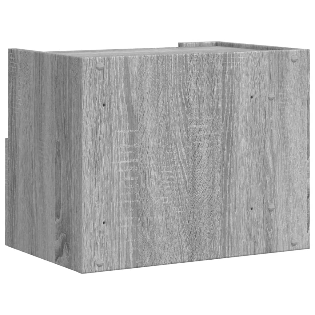 Nachtkastjes 2 st wandgemonteerd 45x30x35 cm grijs sonoma eiken Nachtkastjes | Creëer jouw Trendy Thuis | Gratis bezorgd & Retour | Trendy.nl