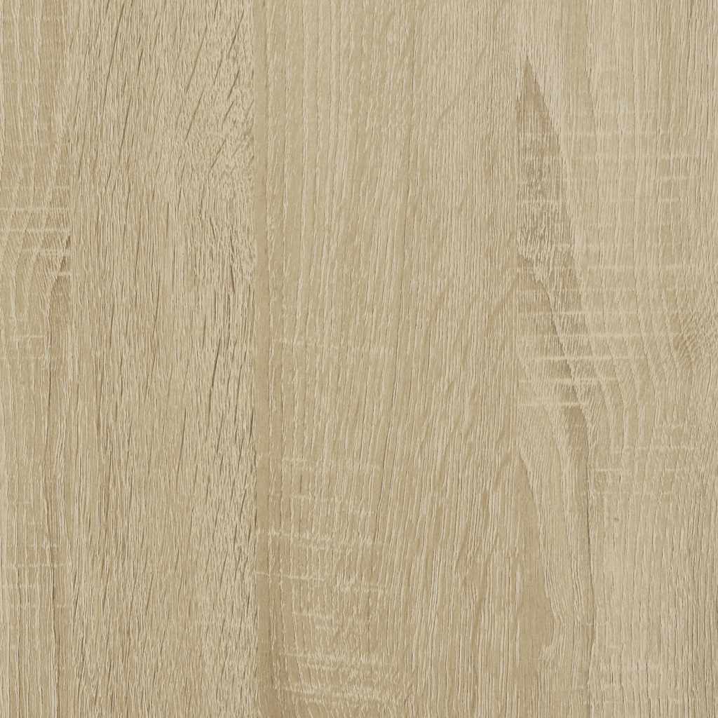 Ladekast 70x41x70 cm bewerkt hout sonoma eikenkleurig