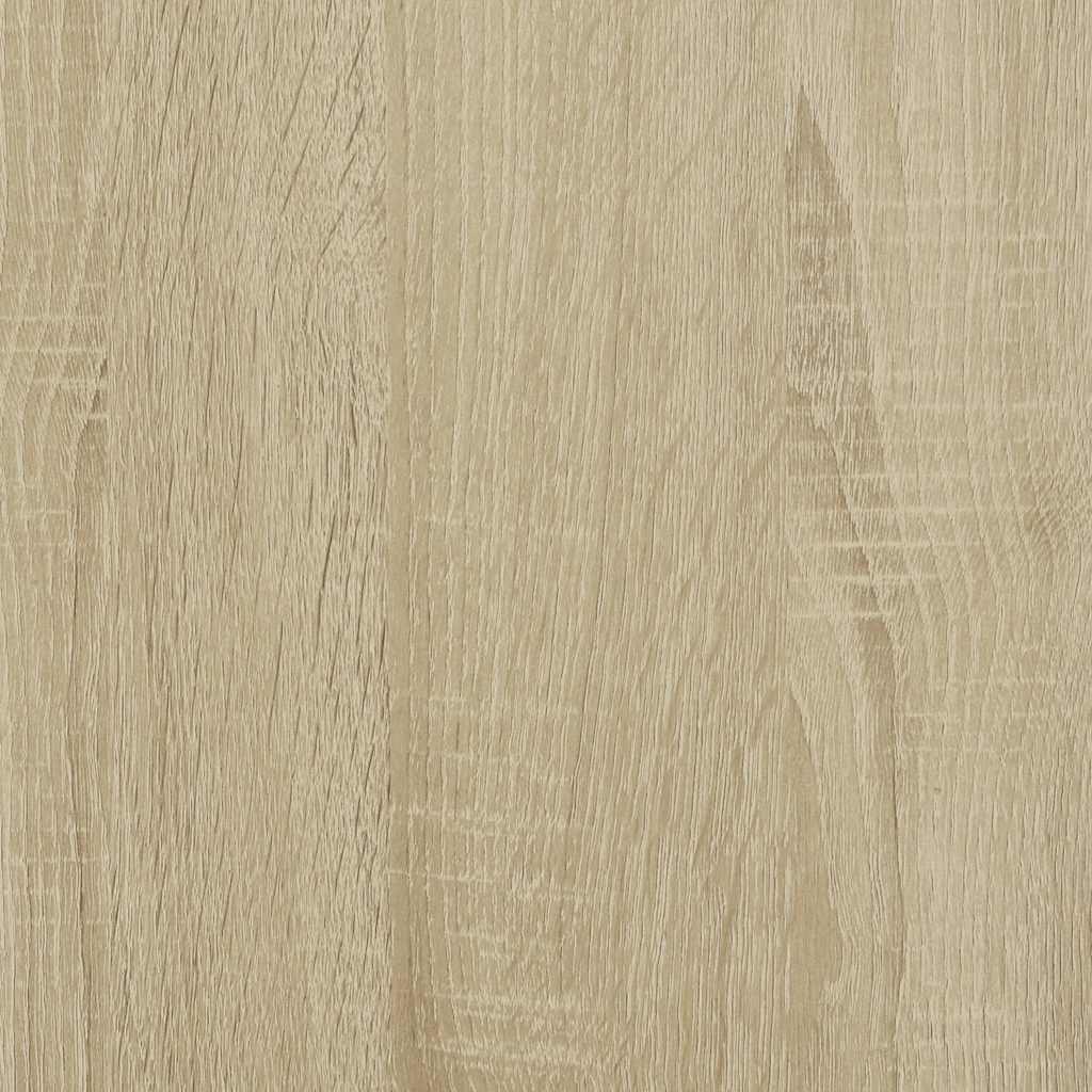 Ladekast 70x41x70 cm bewerkt hout sonoma eikenkleurig