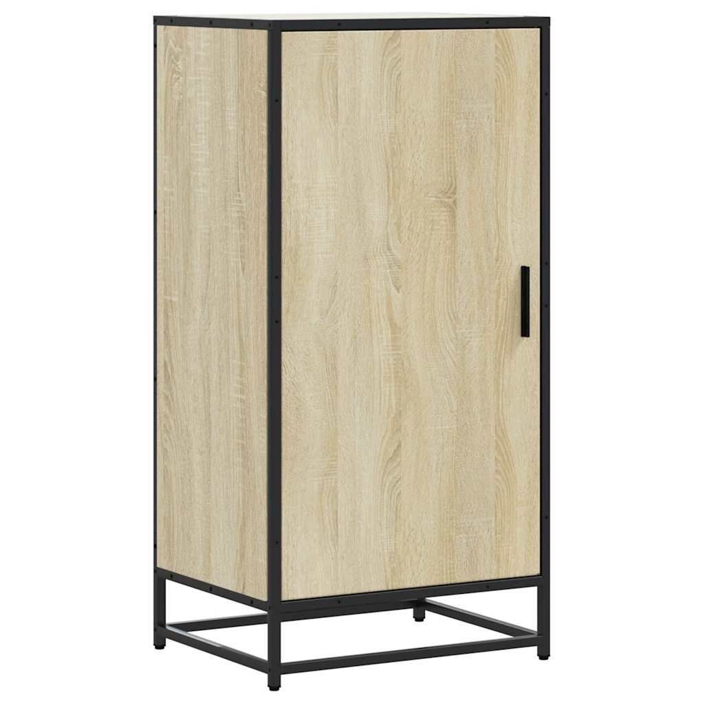 Schoenenrek 48x38x97,5 cm bewerkt hout sonoma eikenkleurig