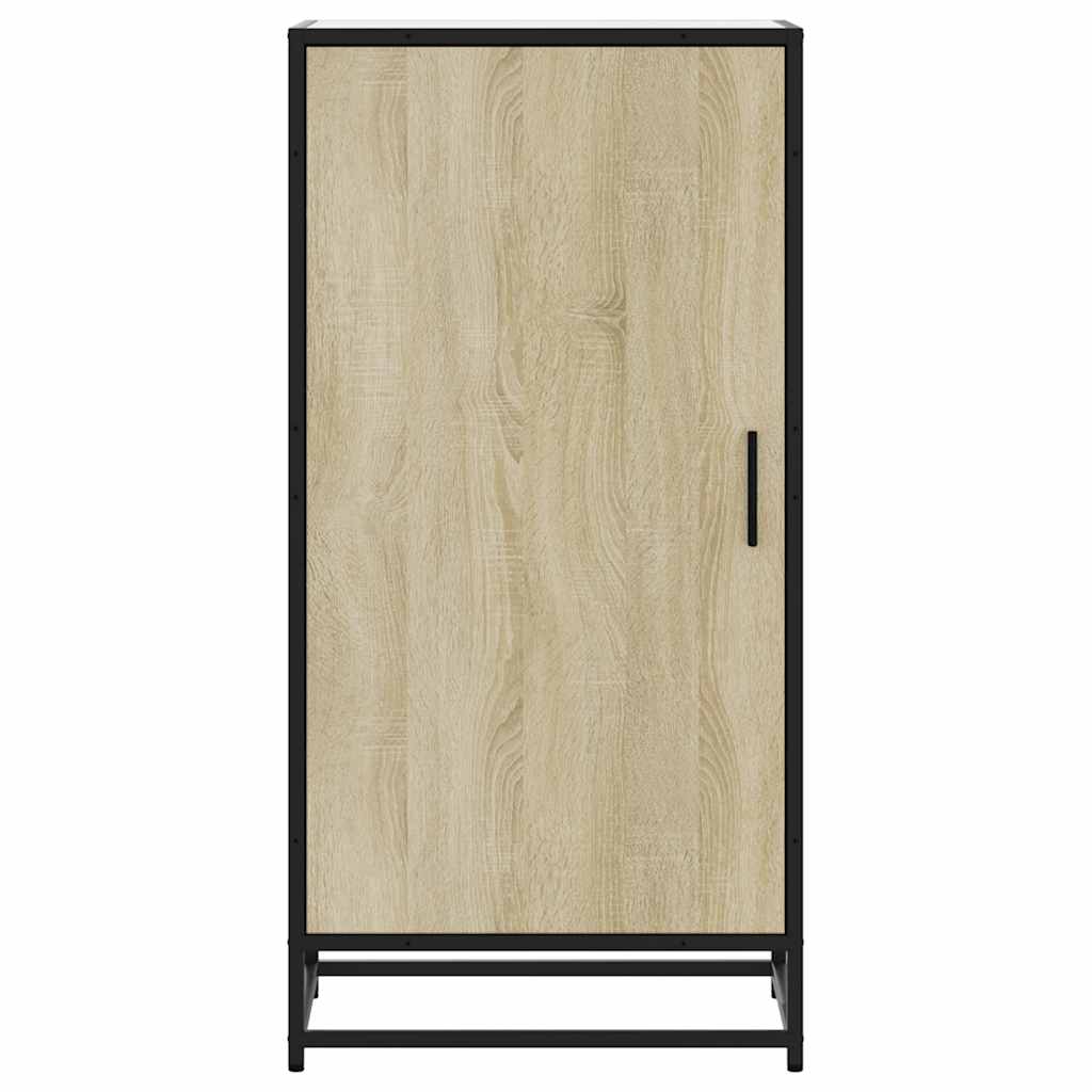 Schoenenrek 48x38x97,5 cm bewerkt hout sonoma eikenkleurig