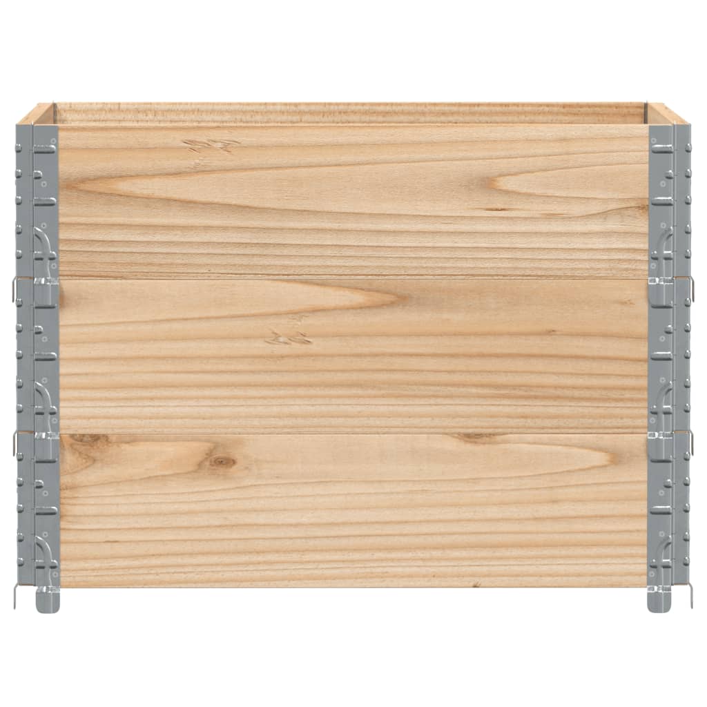 Plantenbak 80x60 cm massief grenenhout Bloempotten & plantenbakken | Creëer jouw Trendy Thuis | Gratis bezorgd & Retour | Trendy.nl