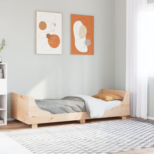 Bedframe zonder matras massief grenenhout 90x190 cm Bedden & bedframes | Creëer jouw Trendy Thuis | Gratis bezorgd & Retour | Trendy.nl