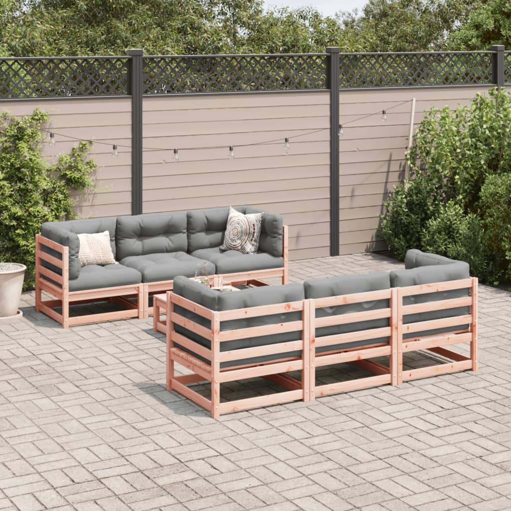 7-delige Loungeset massief douglas vurenhout Tuinsets | Creëer jouw Trendy Thuis | Gratis bezorgd & Retour | Trendy.nl