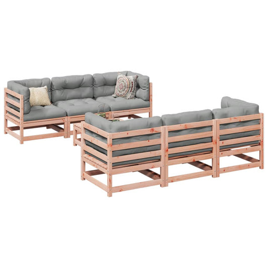 7-delige Loungeset massief douglas vurenhout Tuinsets | Creëer jouw Trendy Thuis | Gratis bezorgd & Retour | Trendy.nl