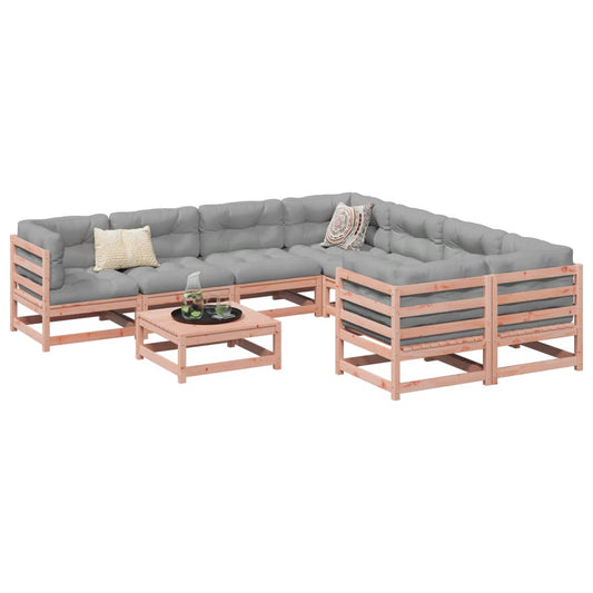 9-delige Loungeset massief douglas vurenhout Tuinsets | Creëer jouw Trendy Thuis | Gratis bezorgd & Retour | Trendy.nl