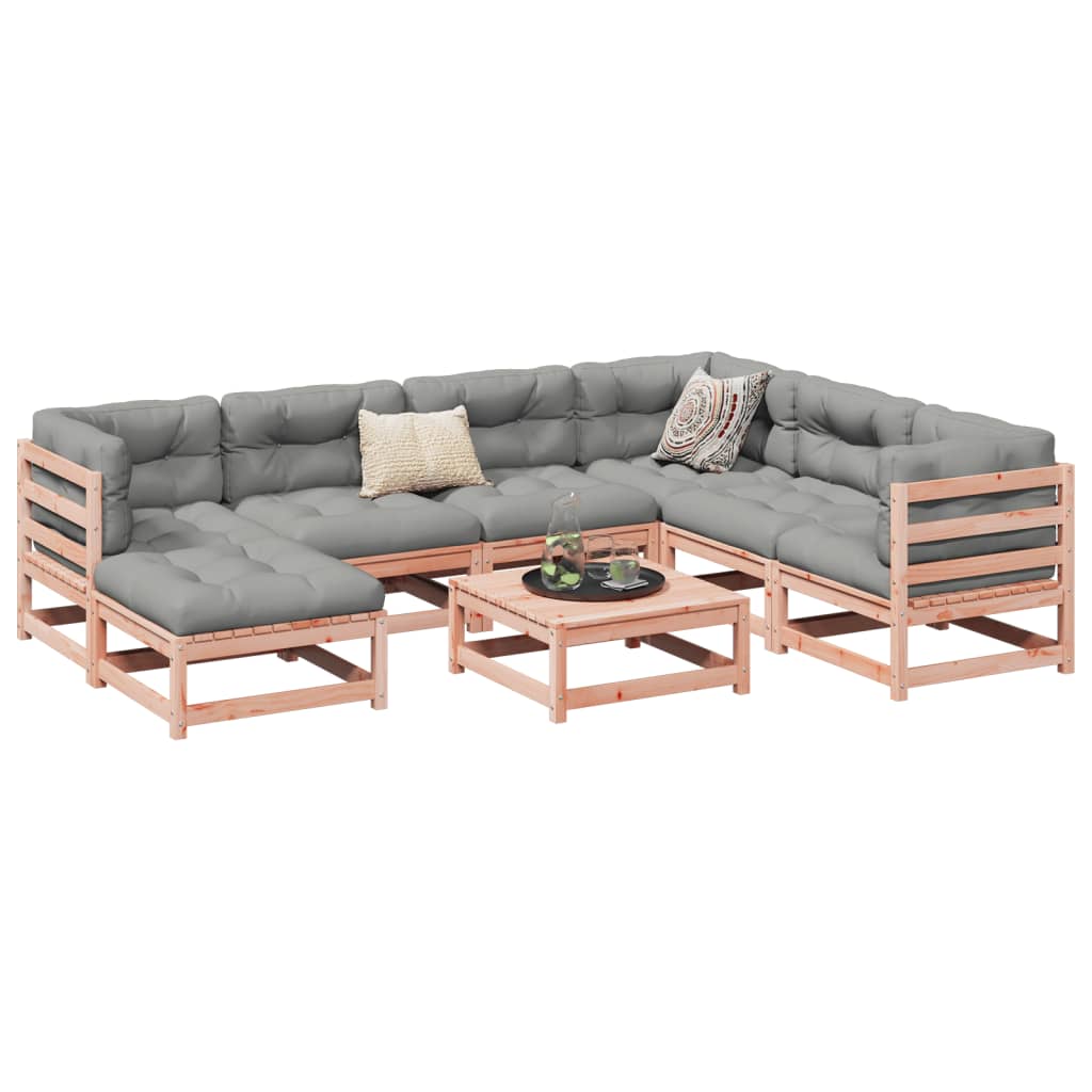 8-delige Loungeset massief douglas vurenhout Tuinsets | Creëer jouw Trendy Thuis | Gratis bezorgd & Retour | Trendy.nl